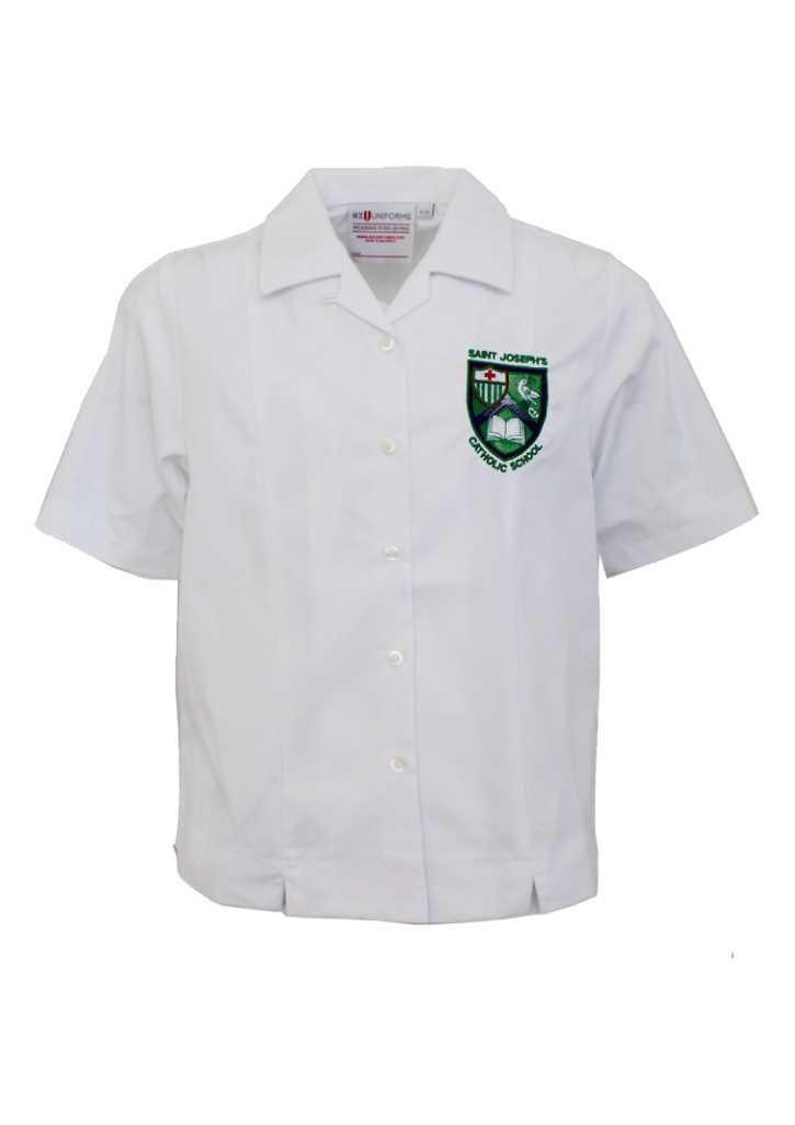 St Joseph's Upper Hutt Blouse White