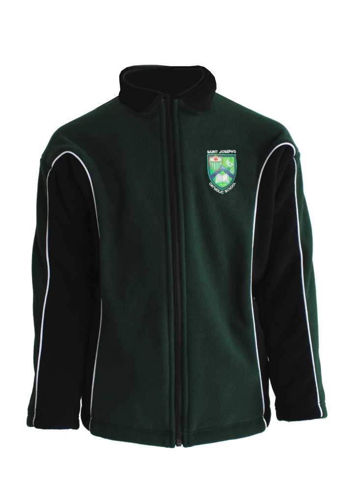 St Joseph's Upper Hutt Fleece Forest Green